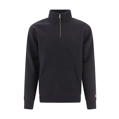 Carhartt WIP Half-Zip Pullover Sweatshirt Black I0270380-300F-XX