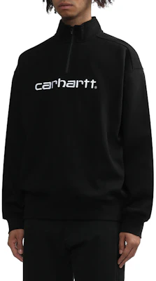 Carhartt WIP 半拉鍊字母印花黑色休閒上衣 CHXSWF23A037L-BKX Details for Carhartt WIP 半拉鍊字母印花黑色休閒上衣 CHXSWF23A037L-BKX