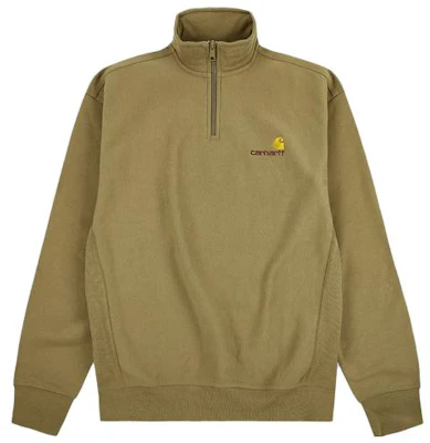 Carhartt WIP 半拉鍊深棕色刺繡商標運動衫 I027014-1CM-XX Buy Carhartt WIP 半拉鍊深棕色刺繡商標運動衫 I027014-1CM-XX