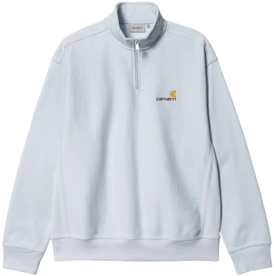 Carhartt WIP 半拉鍊灰藍刺繡標誌休閒運動上衣 I027014-1D4-XX Buy Carhartt WIP 半拉鍊灰藍刺繡標誌休閒運動上衣 I027014-1D4-XX