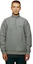 Cheap Carhartt WIP Half Zip American Script Abu-abu Sweatshirt Pullover Abu-abu I027014-V6-XX