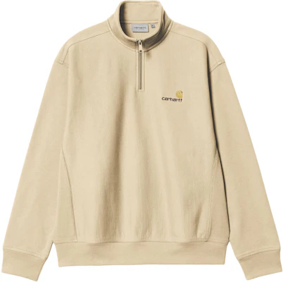 Carhartt WIP 半拉鍊美式字母衛衣淺卡其色套頭衫 I027014-1YR-XX Buy Carhartt WIP 半拉鍊美式字母衛衣淺卡其色套頭衫 I027014-1YR-XX