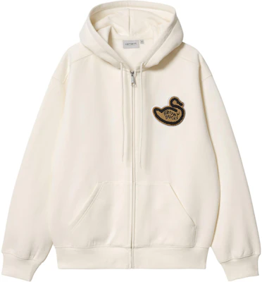 Chaqueta Carhartt WIP Capucha Marrón Unisex Off-White Cremallera Manga Larga I033931-D6-XX Lookbook Chaqueta Carhartt WIP Capucha Marrón Unisex Off-White Cremallera Manga Larga I033931-D6-XX