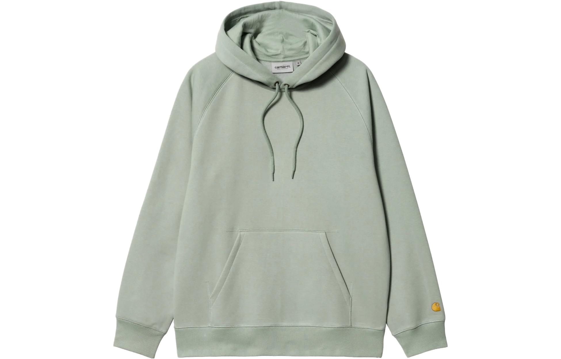 Carhartt WIP Hooded Chase Sweatshirt Green Pullover Hoodie I026384-1R1-XX