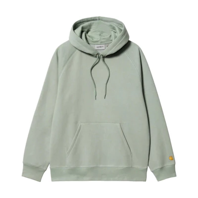 Carhartt WIP Hooded Chase Sweatshirt Green Pullover Hoodie I026384-1R1-XX