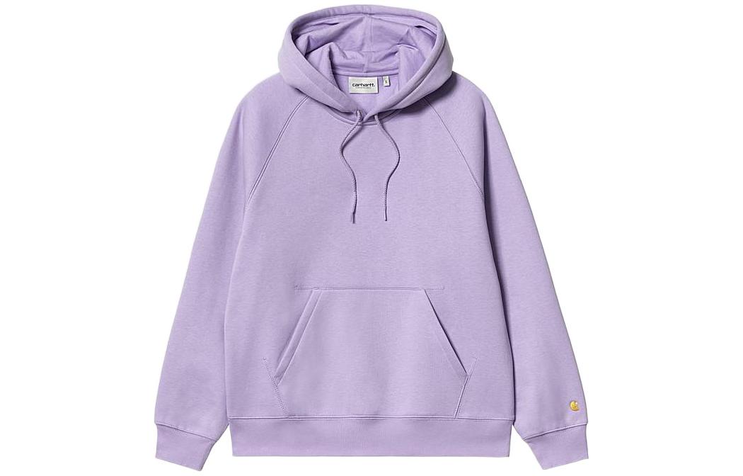 Carhartt WIP Hooded Chase Sweatshirt Soft Lavender Unisex Purple Hoodie I028392-0SV-XX