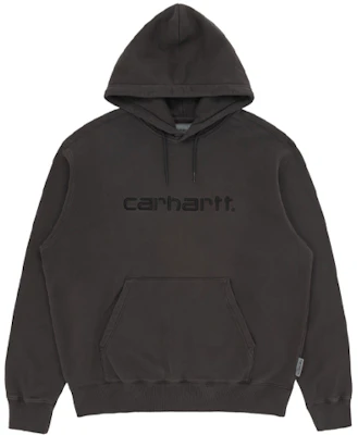 Carhartt WIP连帽卫衣刷黑色刺绣徽标 CHXSWA202008F-BKX Buy Carhartt WIP连帽卫衣刷黑色刺绣徽标 CHXSWA202008F-BKX