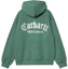 Buy Carhartt WIP Hoodie Skrip Sulaman Onyx Hijau Pullover I032865-22V-XX