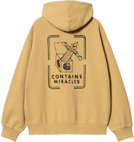 Carhartt WIP Hooded Stamp Sweat Casual Unisex Pullover Hoodie Khaki I033621-23F-06 Carhartt WIP Hooded Stamp Sweat Casual Unisex Pullover Hoodie Khaki I033621-23F-06