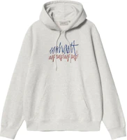 Carhartt WIP Hooded Stereo Sweat Graffiti Print Pullover Hoodie for Men I033624-482-XX Carhartt WIP Hooded Stereo Sweat Graffiti Print Pullover Hoodie for Men I033624-482-XX