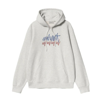 Carhartt WIP Hooded Stereo Sweat Graffiti Print Pullover Hoodie for Men I033624-482-XX