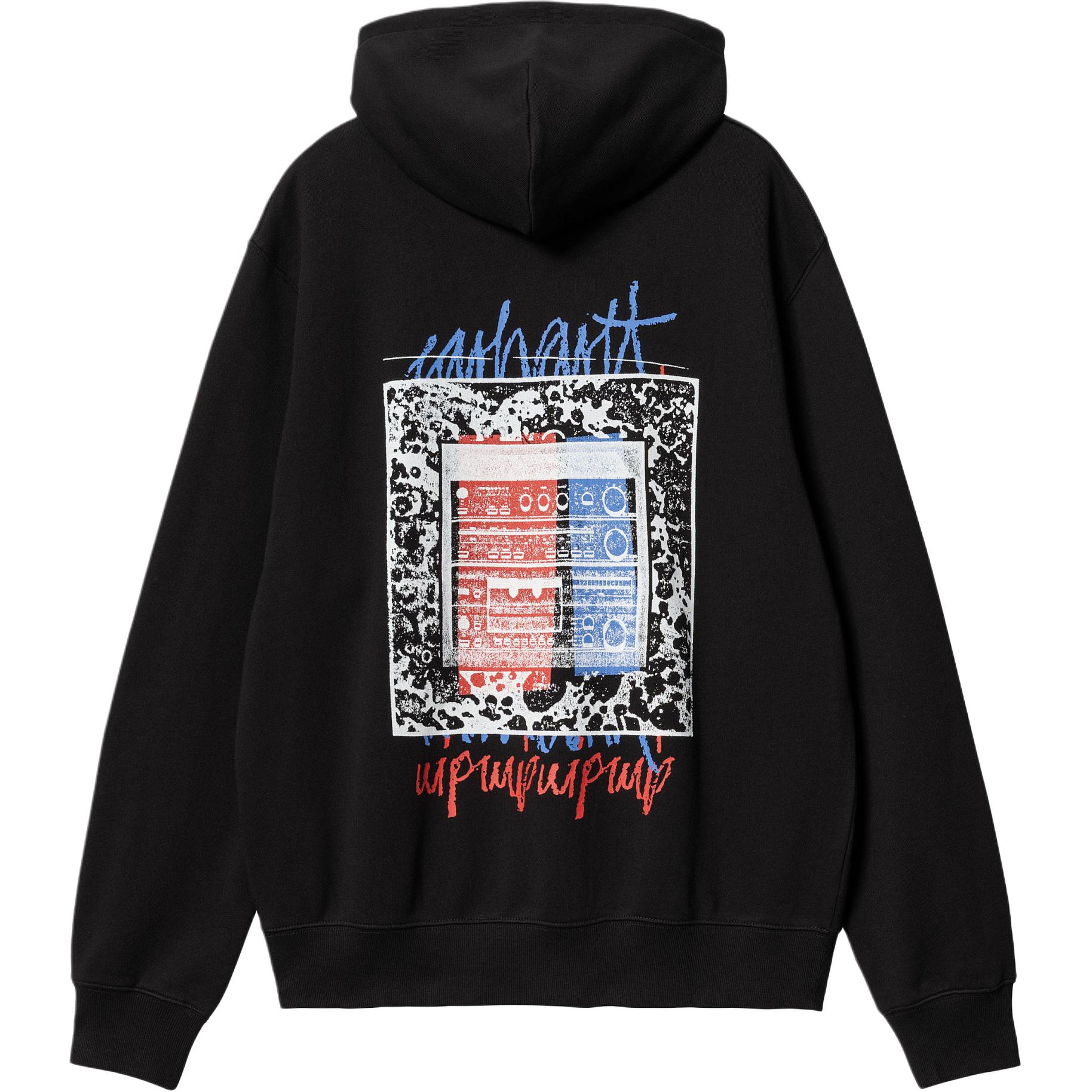 Carhartt WIP Hooded Stereo Sweatshirt Loose Fit Graphic Back Hoodie I033624-89-XX