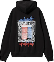 Carhartt WIP Hooded Stereo Sweatshirt Loose Fit Graphic Back Hoodie I033624-89-XX Carhartt WIP Hooded Stereo Sweatshirt Loose Fit Graphic Back Hoodie I033624-89-XX