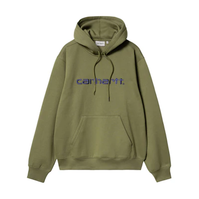 Carhartt WIP Hooded Sweatshirt Green Pullover Long Sleeve Hoodie I030547-2I9-XX