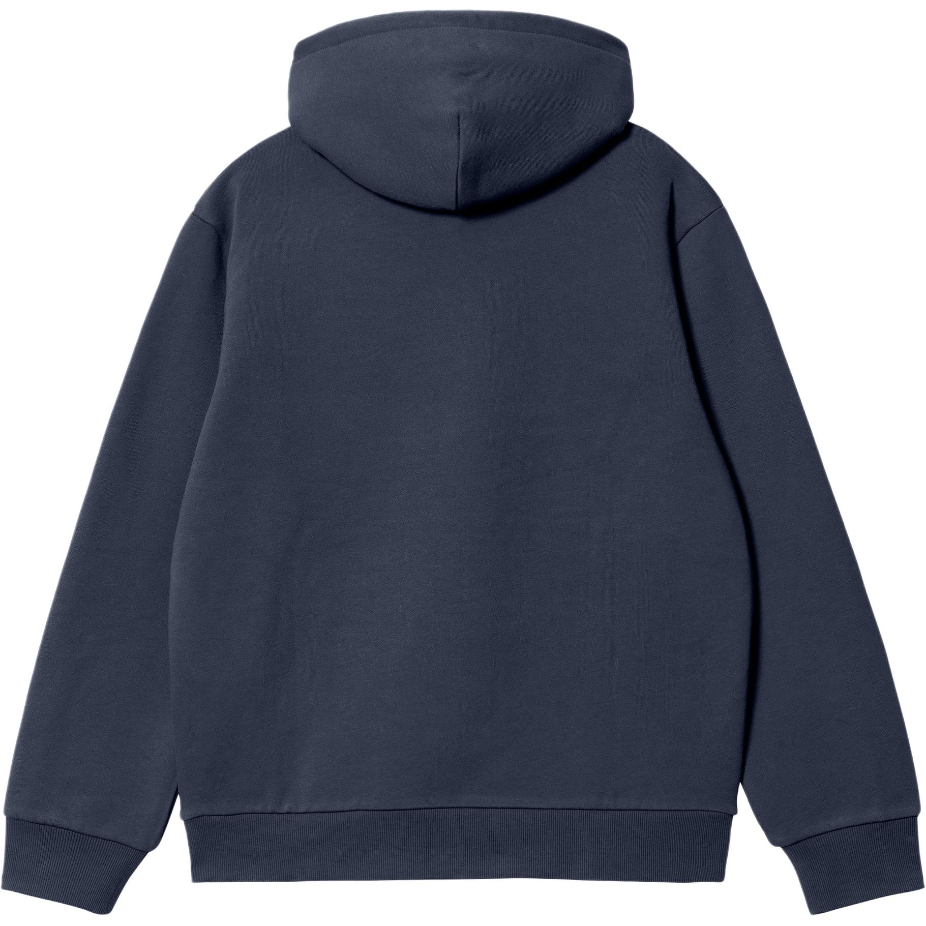 Lookbook Carhartt WIP Hoodie Pullover Biru Navy Lengan Panjang Sweater I030547-2DD-XX