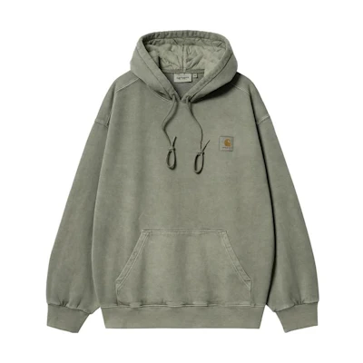 Carhartt WIP Hooded Vista Sweatshirt Green Pullover Hoodie I029523-1ND-GD