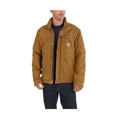 Carhartt WIP Insulated Graphic Patch Stand Collar Long Sleeve Jacket 102182