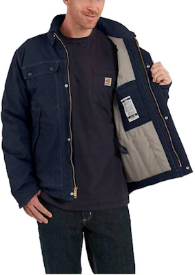 Chaqueta Carhartt WIP Acolchada con Parche Gráfico y Cuello Alto. 102182 Lookbook Chaqueta Carhartt WIP Acolchada con Parche Gráfico y Cuello Alto. 102182