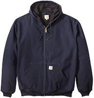 Carhartt WIP J131 Duck Active Jacket Thermal Lined Canvas Work Jacket Men J131-DNY Carhartt WIP J131 Duck Active Jacket Thermal Lined Canvas Work Jacket Men J131-DNY