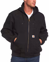 Lookbook Carhartt WIP J131 雙鋪棉鴨布保暖連帽工作外套 J131-BLK