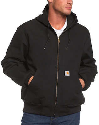 Carhartt WIP J131 Chaqueta Térmica de Lona Activa para Trabajo. J131-BLK Lookbook Carhartt WIP J131 Chaqueta Térmica de Lona Activa para Trabajo. J131-BLK