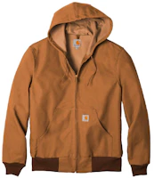 Carhartt WIP J131 Duck Active Thermal-Lined Work Jacket for Men J131-BRN Carhartt WIP J131 Duck Active Thermal-Lined Work Jacket for Men J131-BRN