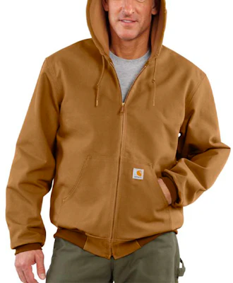 Carhartt WIP J131 Jaket Kerja Pria Thermal Lined Duck Active J131-BRN Details for Carhartt WIP J131 Jaket Kerja Pria Thermal Lined Duck Active J131-BRN