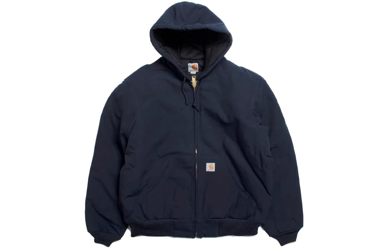 Carhartt WIP J140 Duck Active Jacket Loose Fit Colorblock Insulated Hoodie Mens J140 圖 11