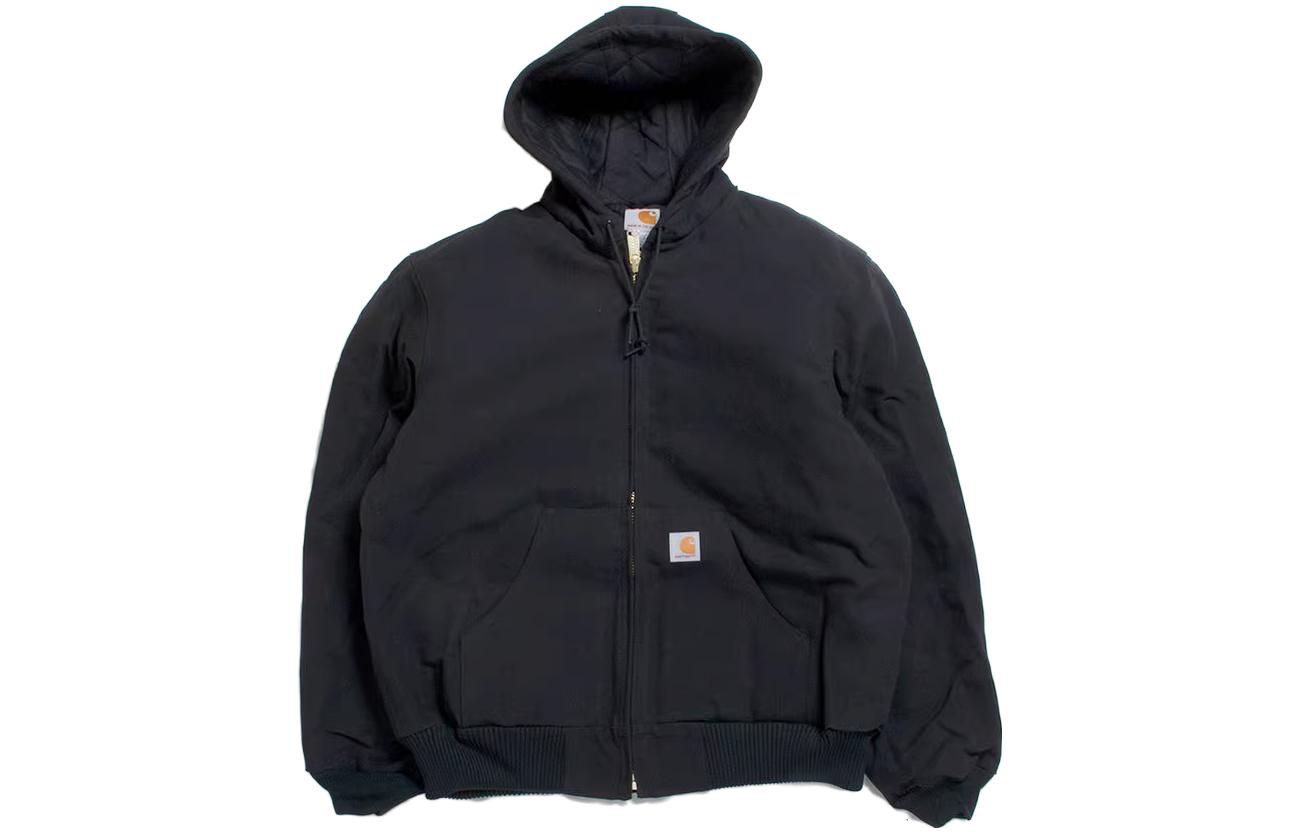 Carhartt WIP J140 Duck Active Jacket Loose Fit Colorblock Insulated Hoodie Mens J140 圖 2