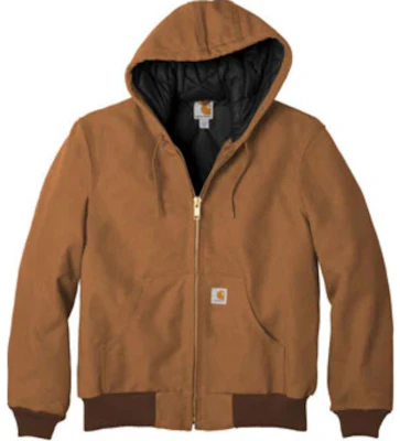 Carhartt WIP J140 Jaket Hoodie Flannel Lined Active Jac Firm Duck - Hangat, Santai 106673 Order Carhartt WIP J140 Jaket Hoodie Flannel Lined Active Jac Firm Duck - Hangat, Santai 106673