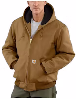 Lookbook Carhartt WIP J140 法蘭絨內襯鴨布連帽外套 - 最保暖、寬鬆版型 106673