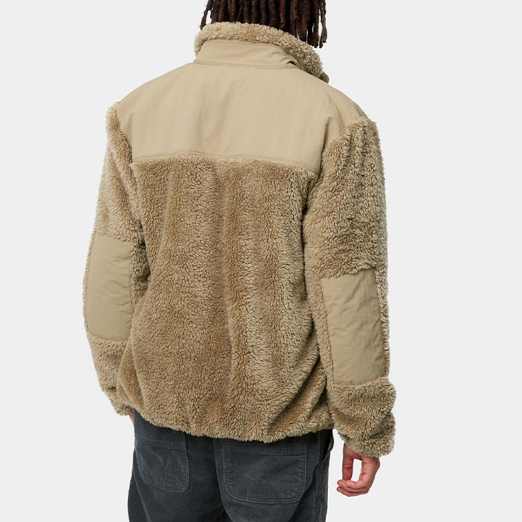 Details for Carhartt WIP Jackson Sweat Jacket Khaki Full-Zip Long Sleeve Jacket I029566-0EK-XX