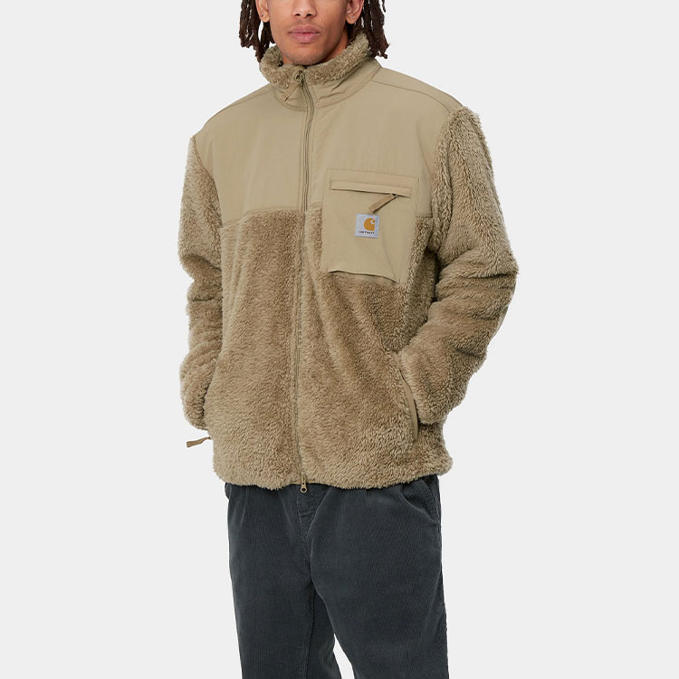 Sizing Carhartt WIP Jackson Sweat Jacket Khaki Full-Zip Long Sleeve Jacket I029566-0EK-XX