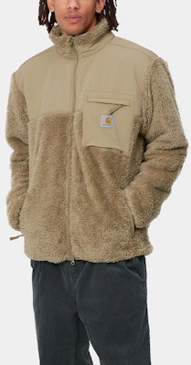 Carhartt WIP Jackson Sweat Jacket Khaki Full-Zip Long Sleeve Jacket I029566-0EK-XX Sizing Carhartt WIP Jackson Sweat Jacket Khaki Full-Zip Long Sleeve Jacket I029566-0EK-XX