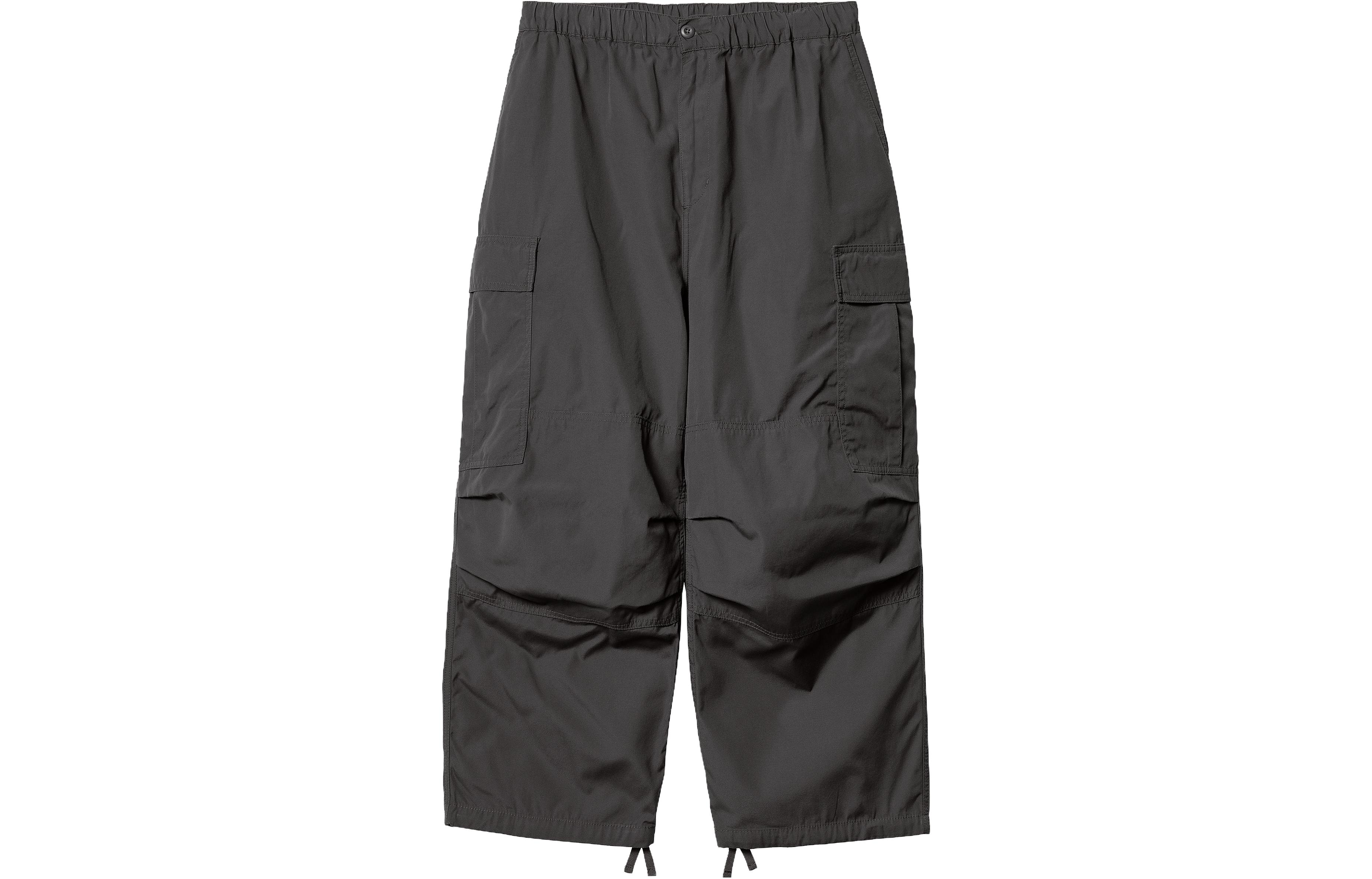 Order Carhartt WIP Jet Cargo Pants FW23 Seluar Military Straight-Leg Hitam. I031520-0WG-02