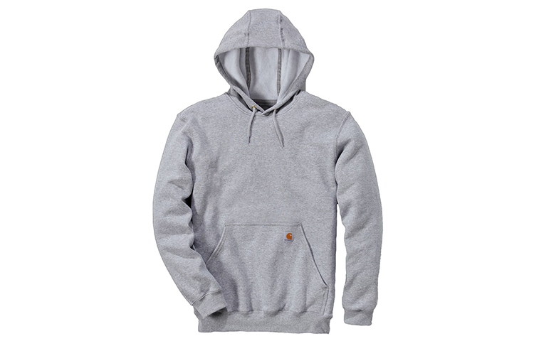 Carhartt WIP K121 Fleece-Lined Hoodie Unisex Casual Pullover Hoodie K121-HGY