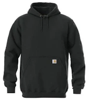 Carhartt WIP K121 Fleece Hoodie Winter Unisex Black K121-BLK Carhartt WIP K121 Fleece Hoodie Winter Unisex Black K121-BLK