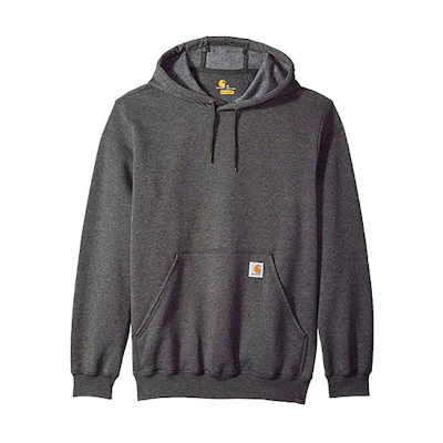 Carhartt WIP K121 Fleece Pullover Hoodie Loose Fit Unisex - Dark Gray K121-472
