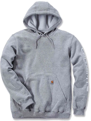 Carhartt WIP K288 Logo Print Fleece Sweatshirt Winter Casual - Light Grey K288-HGY Buy Carhartt WIP K288 Logo Print Fleece Sweatshirt Winter Casual - Light Grey K288-HGY