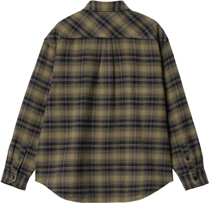 Carhartt WIP Krenz Check Shirt Green Long Sleeve Button-Up Plaid Shirt. I032271-1PC-XX Lookbook Carhartt WIP Krenz Check Shirt Green Long Sleeve Button-Up Plaid Shirt. I032271-1PC-XX