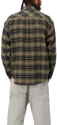 Carhartt WIP Krenz Check Shirt Green Long Sleeve Button-Up Plaid Shirt. I032271-1PC-XX Purchase Carhartt WIP Krenz Check Shirt Green Long Sleeve Button-Up Plaid Shirt. I032271-1PC-XX