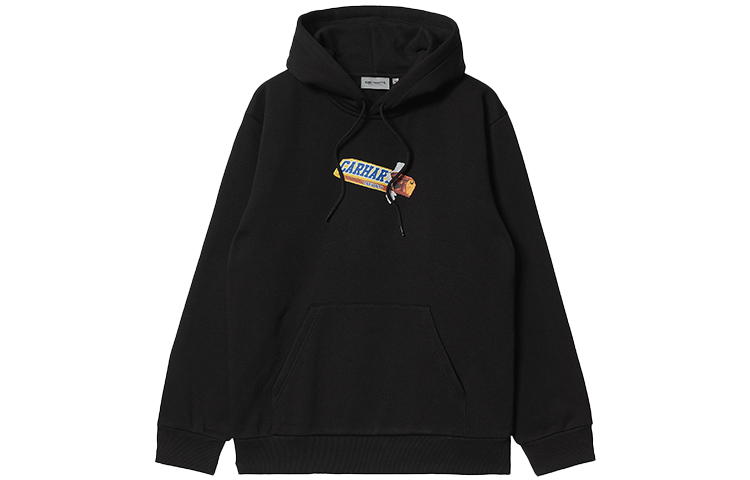 Carhartt WIP Letter Graphic Logo Hoodie Black () I029532-89-XX