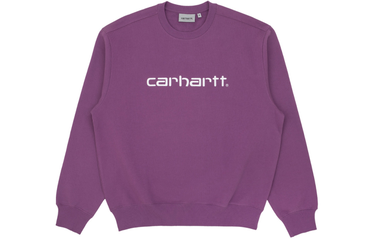 Carhartt WIP Letter Graphic Loose Fit Sweatshirt Purple () CHXSWA191061G-PPX