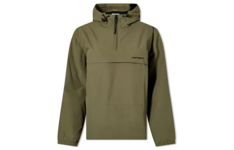 Carhartt WIP Letter Logo Hoodie Jacket Military Green () I030911-0Z3-XX