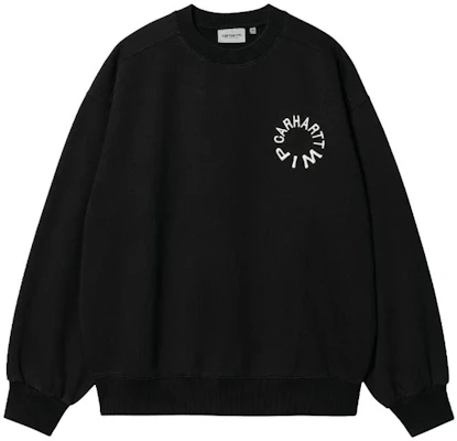Carhartt WIP 字母印花圆领卫衣 黑色 I032453-K02-06 Buy Carhartt WIP 字母印花圆领卫衣 黑色 I032453-K02-06