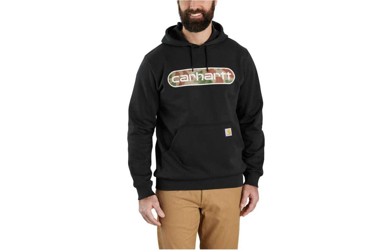 Carhartt WIP Letter Print Hoodie Long Sleeve Sweatshirt 105942