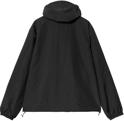 Carhartt WIP Jaket Hoodie Hitam Ringan Unisex dengan Patch Logo A241042-89 Lookbook Carhartt WIP Jaket Hoodie Hitam Ringan Unisex dengan Patch Logo A241042-89