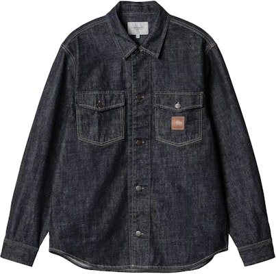 Chaqueta de Denim Unisex Carhartt WIP Lincoln Shirt Jac Azul. I034735-01-02 Order Chaqueta de Denim Unisex Carhartt WIP Lincoln Shirt Jac Azul. I034735-01-02