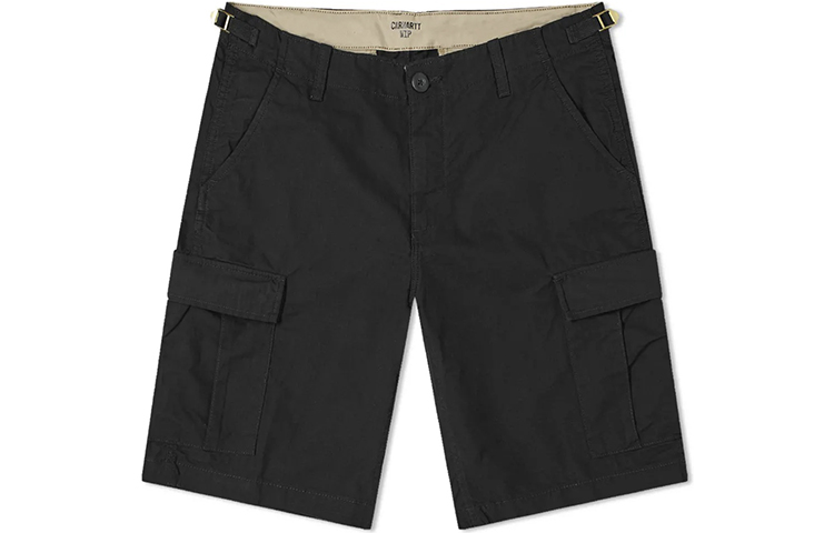 Carhartt WIP Logo Belted Cargo Shorts 5-Inch Workwear Style. I028245-8902