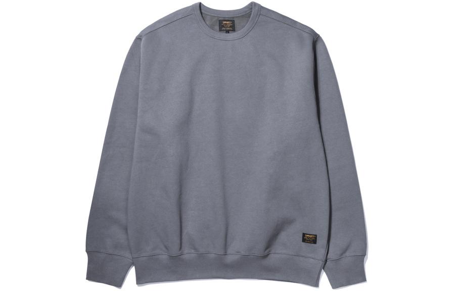Carhartt WIP Logo Crewneck Sweatshirt Men’s Grey CHXSWA212033H-GYX